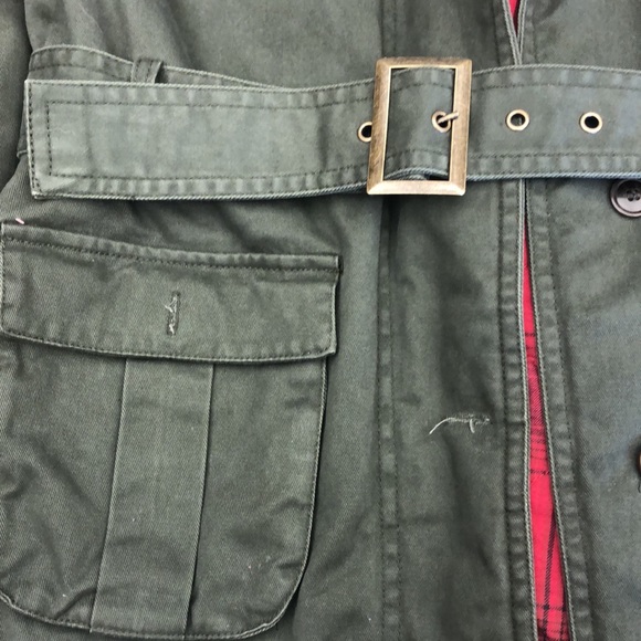 Heavy flannel coat - Picture 3 of 5